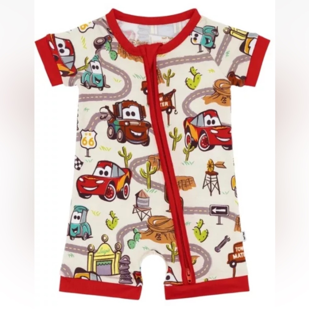 Little sleepies cars shorty size 12-18 months NWT